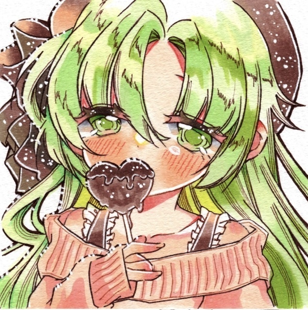 【正方形原画】約9センチ