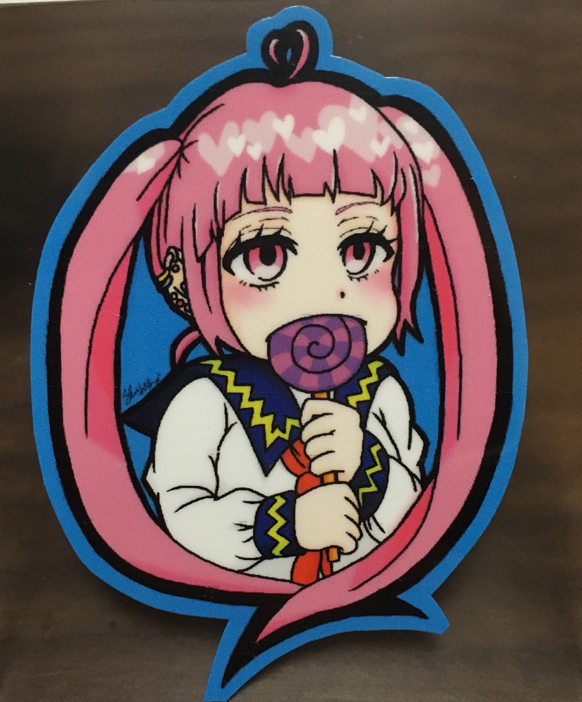 ラキちゃんステッカー