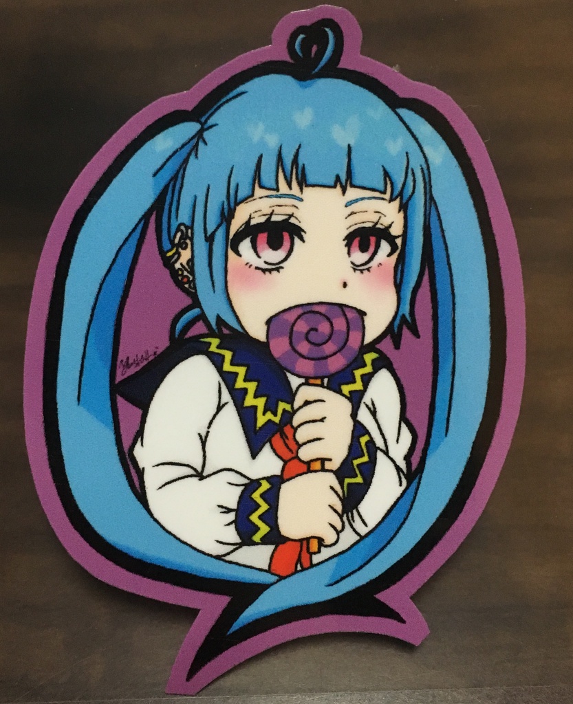 ラキちゃんステッカー