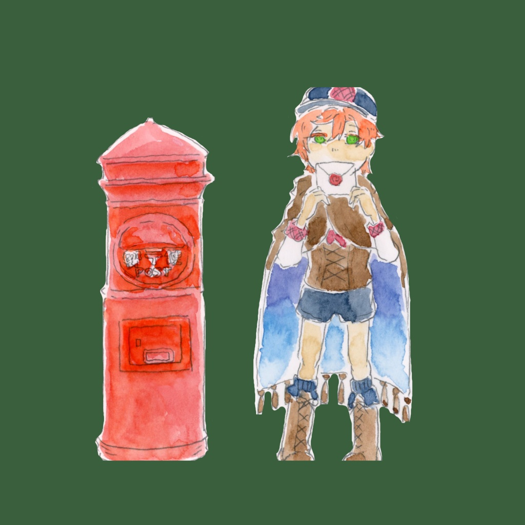 イラスト集「封蝋は散った」