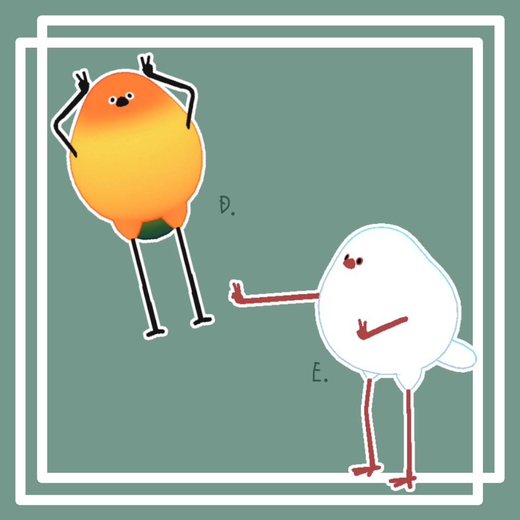 【Bird/鳥対応】ピースPoseA-E