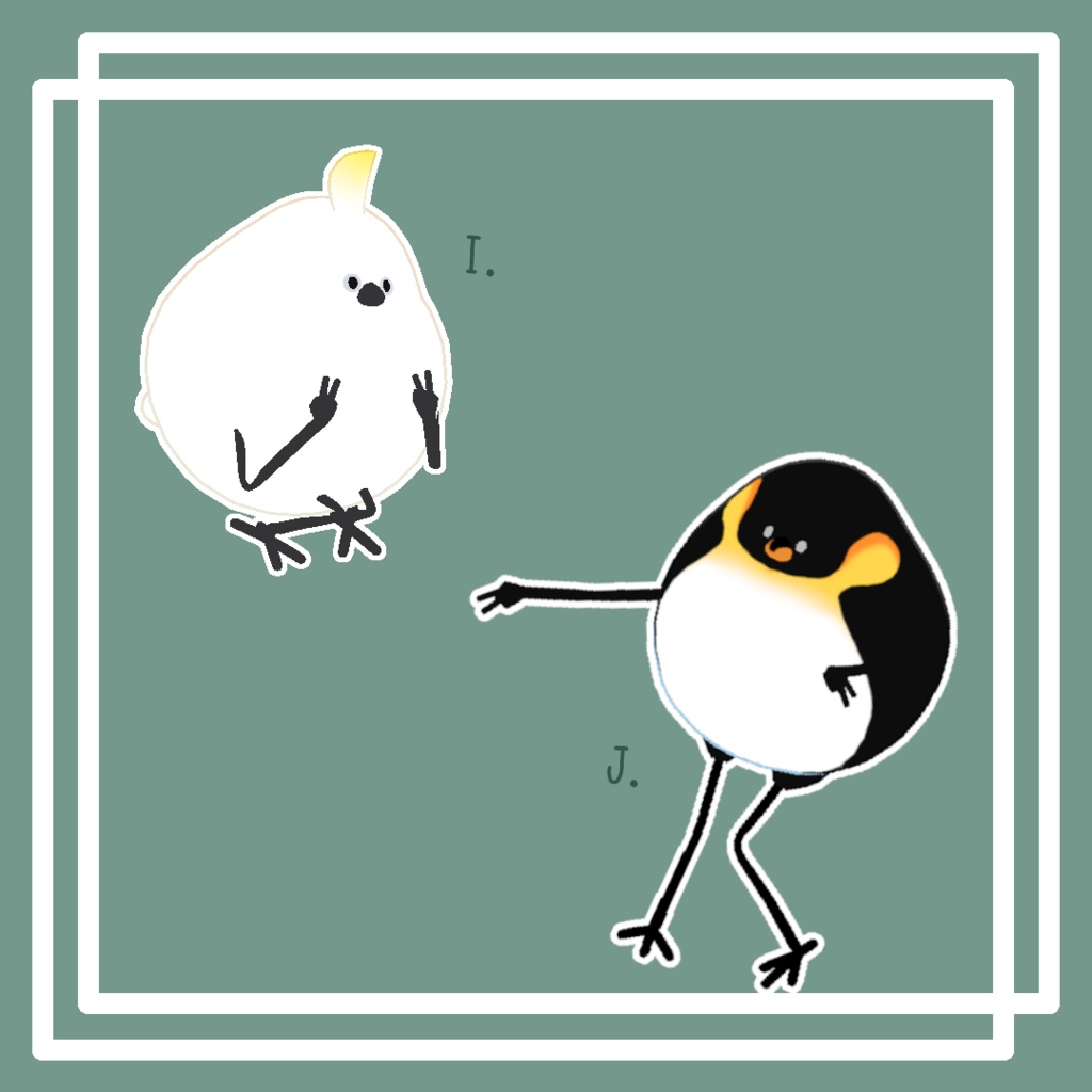 【Bird/鳥対応】ピースPoseF-J