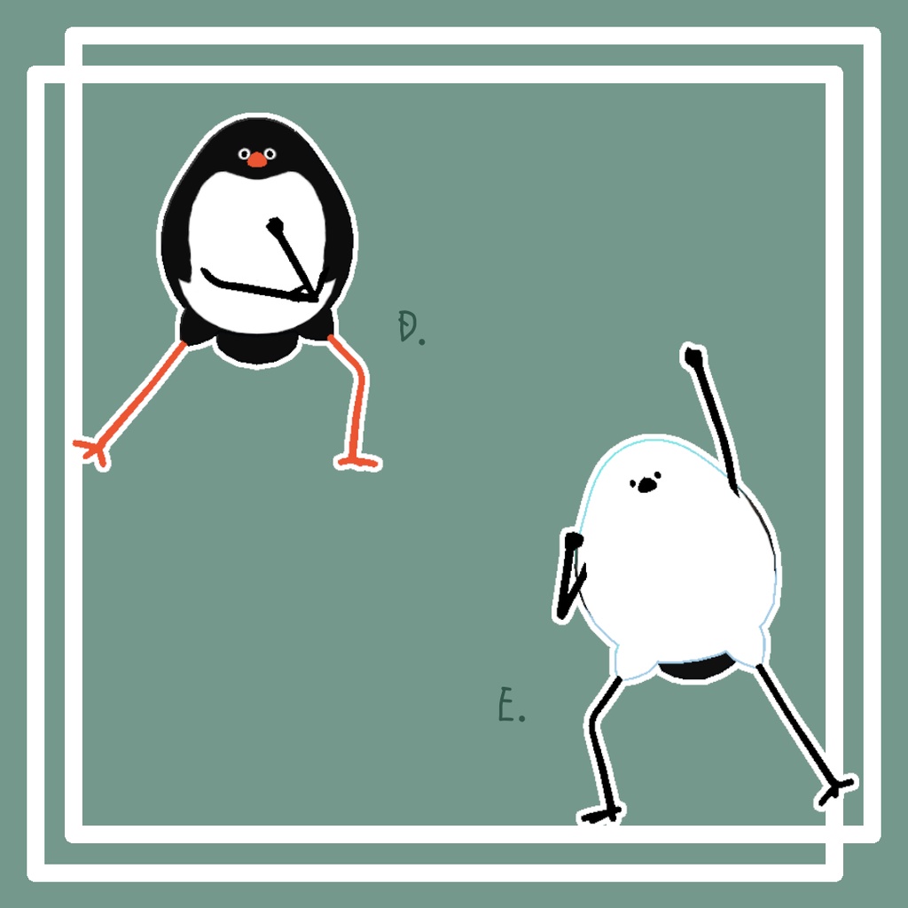 【Bird/鳥対応】特戦隊PoseA-E