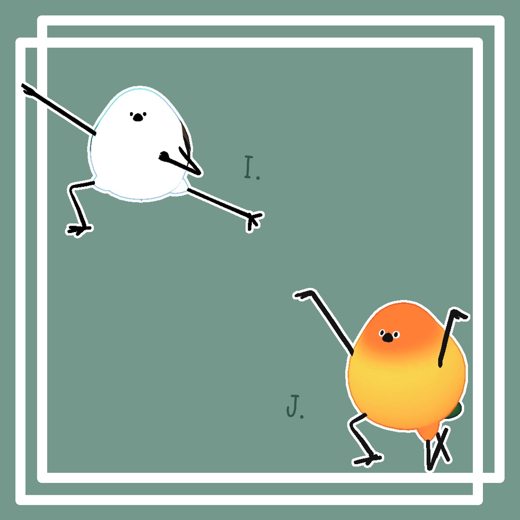 【Bird/鳥対応】特戦隊PoseF-J