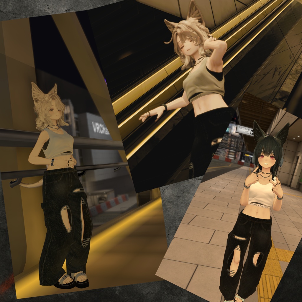 【FREE/無料】GrungeFrost(セット衣装)【マリシア対応】