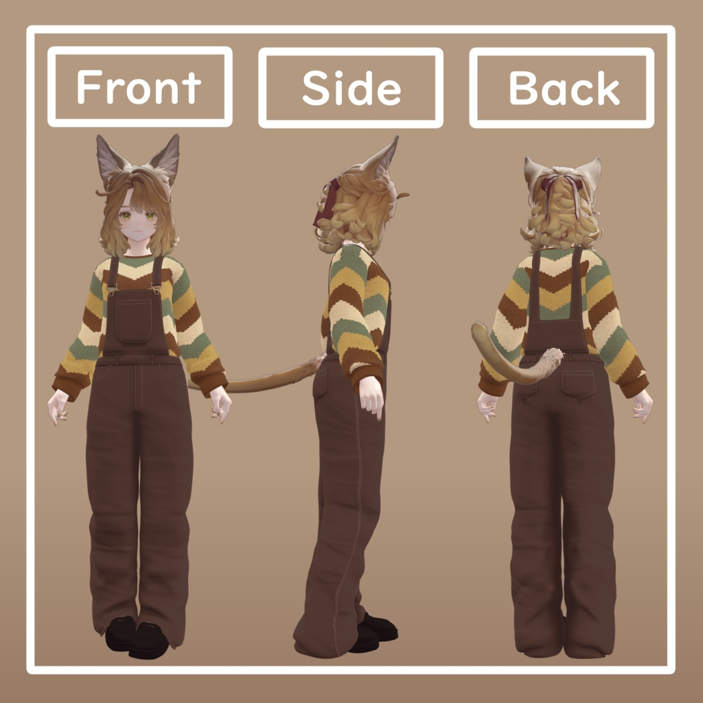 MaplePurl Overalls REWORK【マリシア対応】