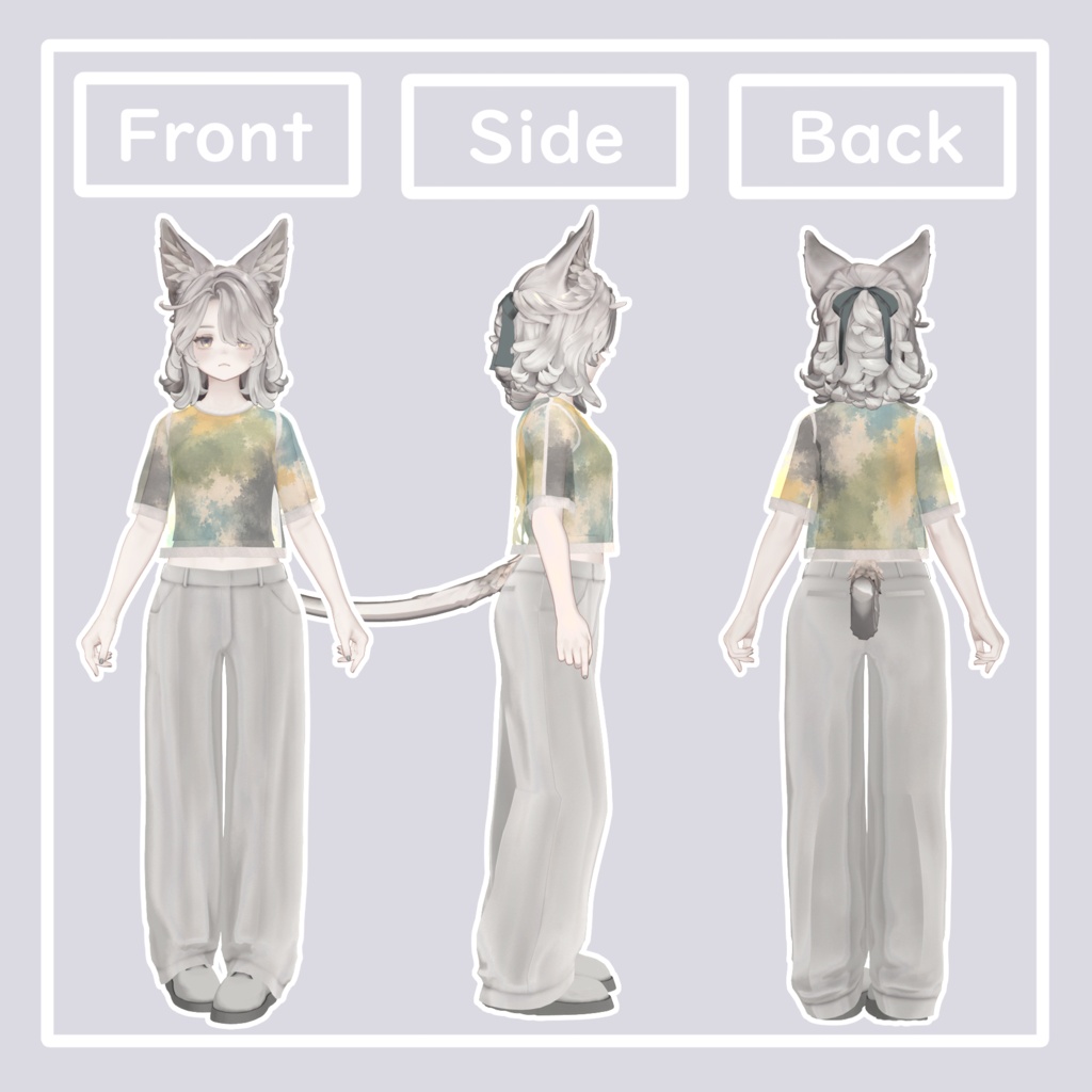 【7/25まで無料】Sheer Casual Set【マリシア対応】