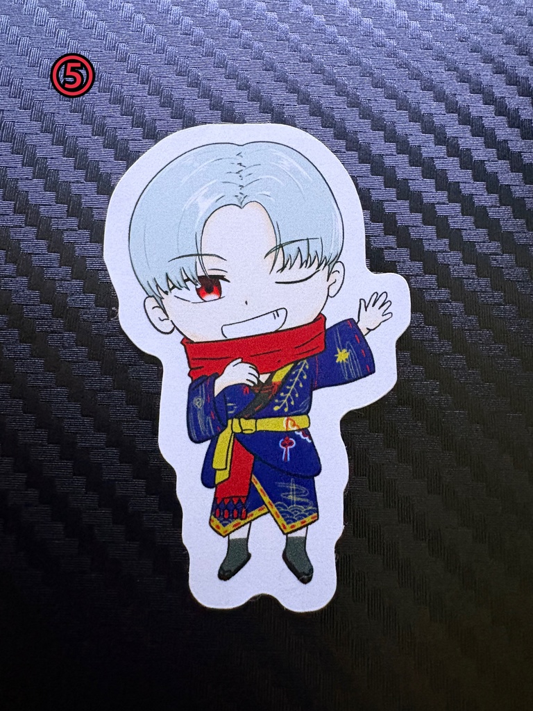 ステッカー各種バラ