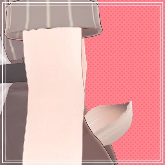 VRChat想定【PB対応】うさ耳セット