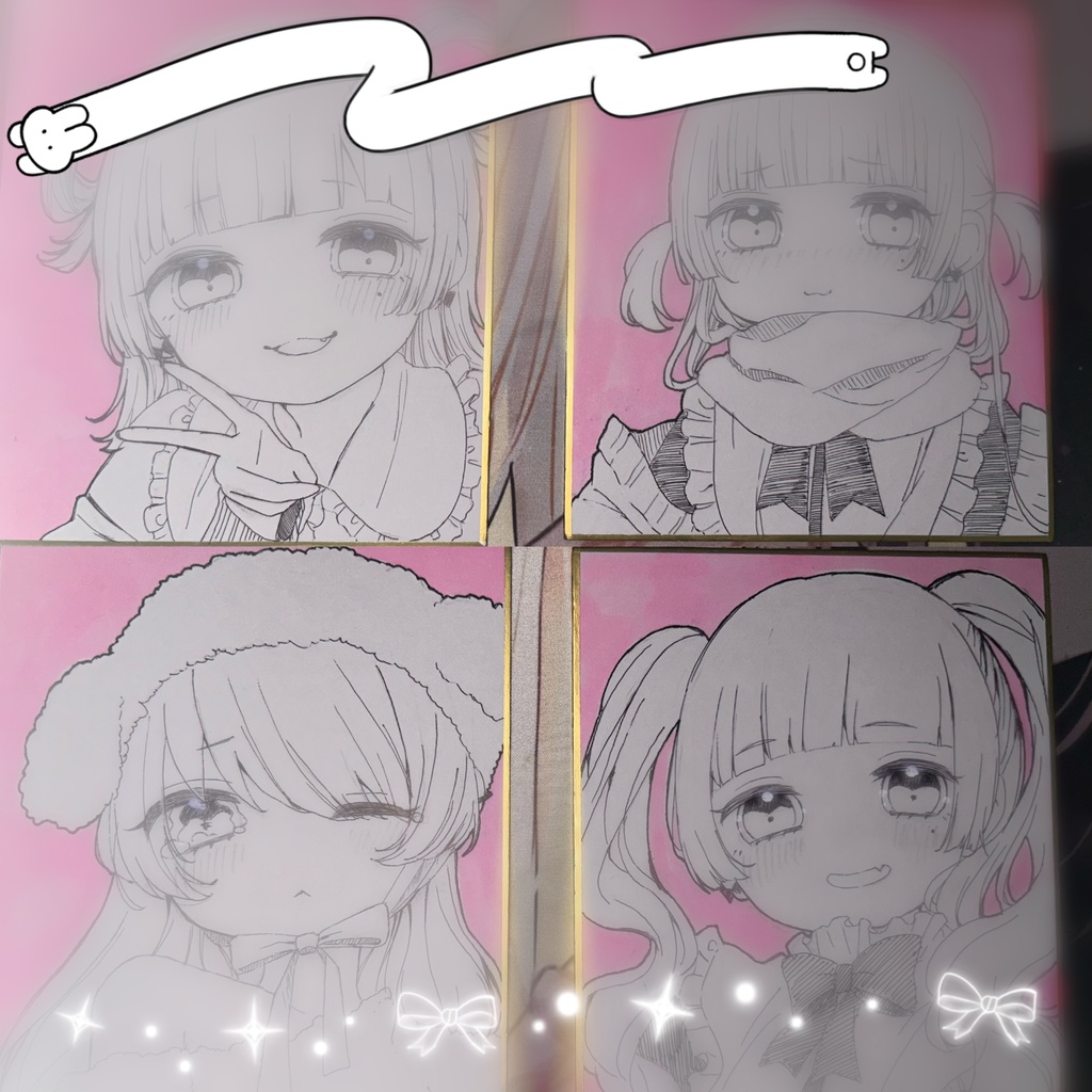 3周年記念色紙