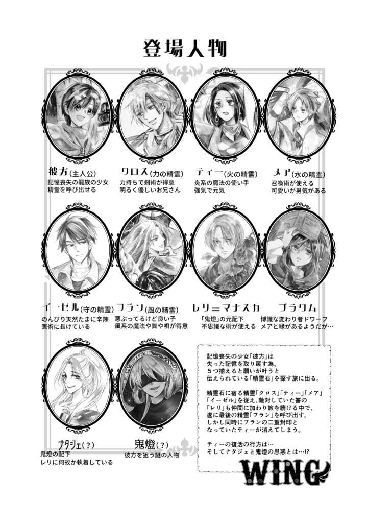 単行本版「WING」③