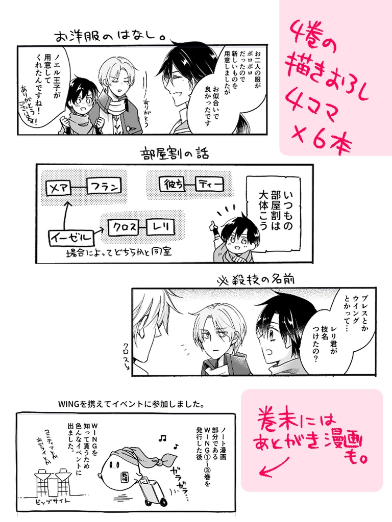 単行本版「WING」④