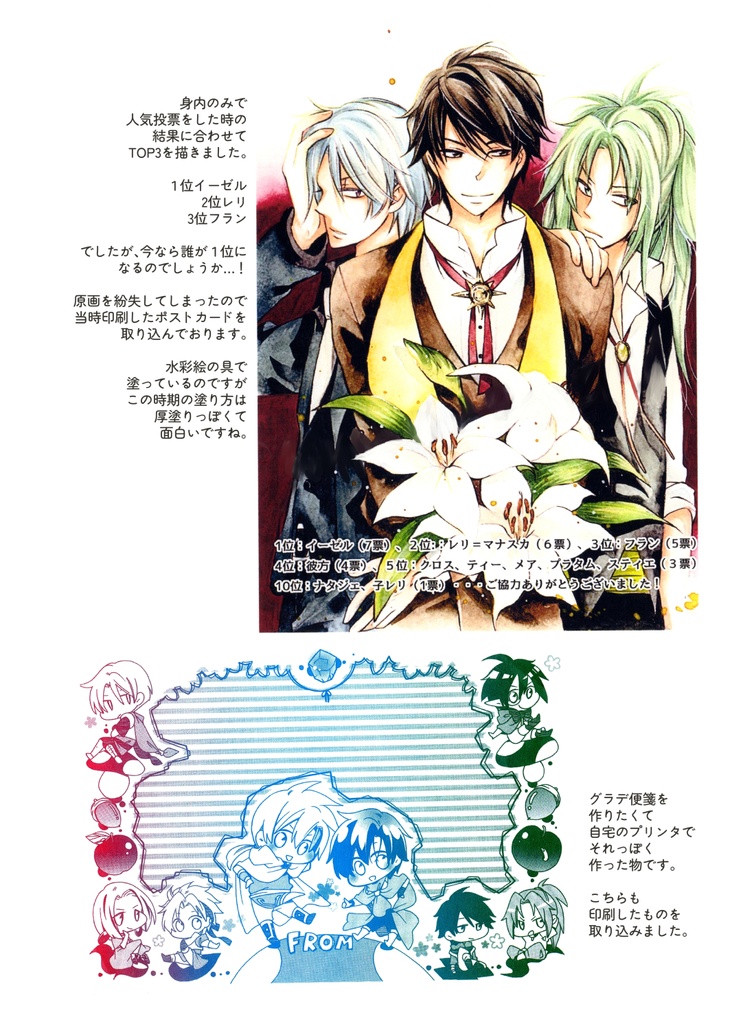 WING30周年記念イラスト集「WINGS」