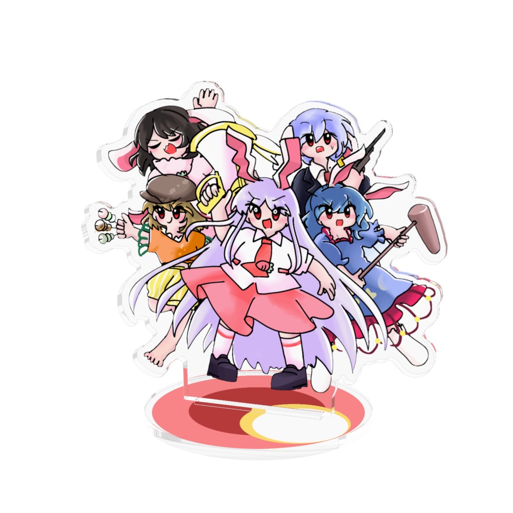 うさぎ アクリルフィギュア