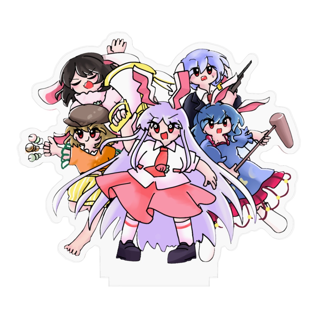 うさぎ アクリルフィギュア