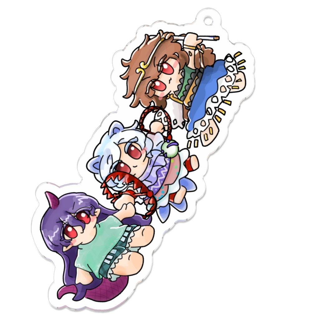 三獣士アクリルキーホルダー
