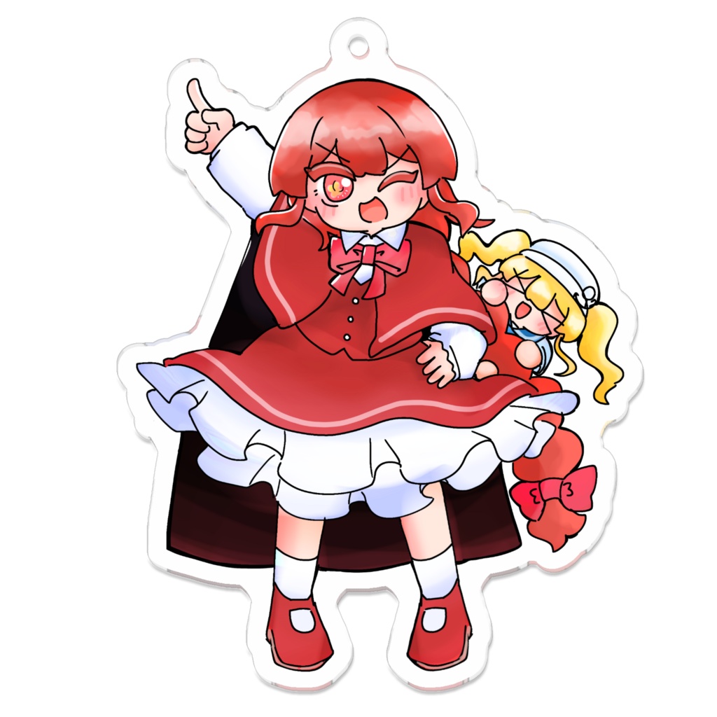 岡崎夢美アクリルキーホルダー
