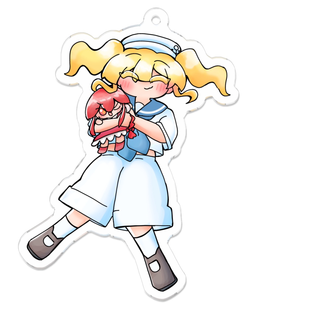 北白河ちゆりアクリルキーホルダー