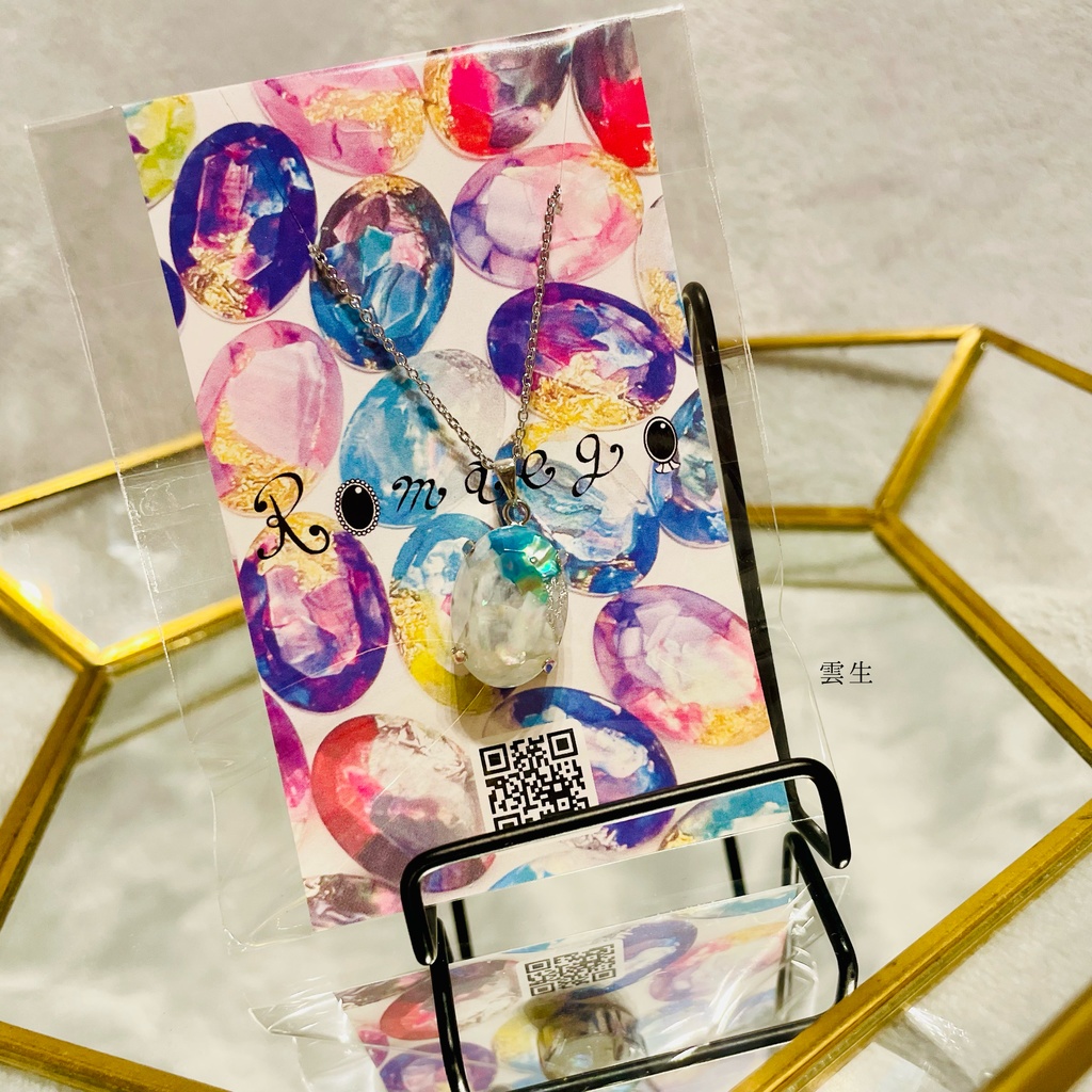 250316刀剣宝石ネックレス