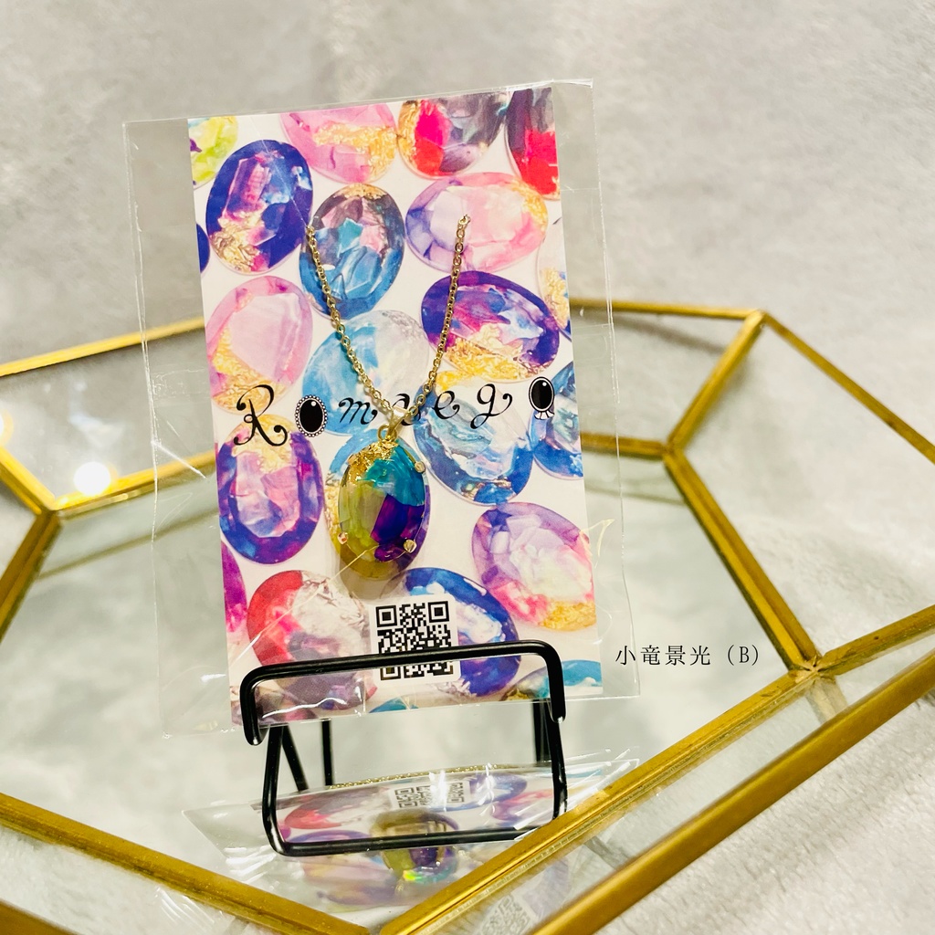 250316刀剣宝石ネックレス