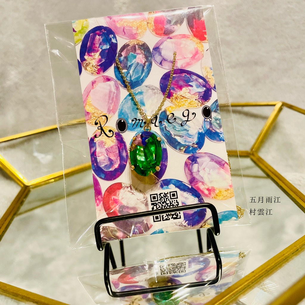 250316刀剣宝石ネックレス