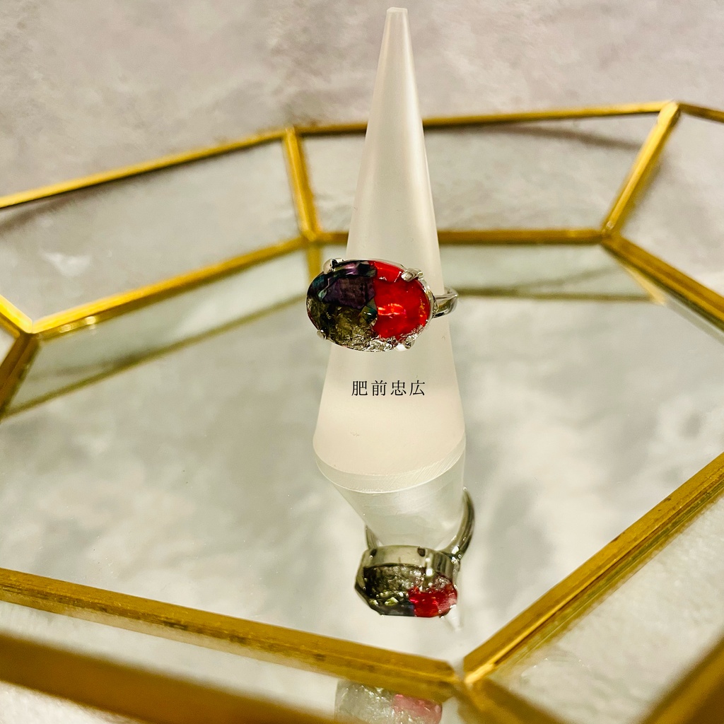 250316刀剣宝石ピアス・リング