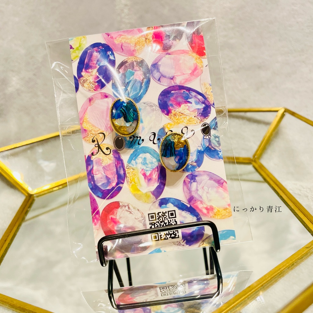 250316刀剣宝石ピアス・リング