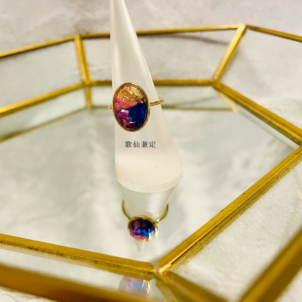 250316刀剣宝石ピアス・リング