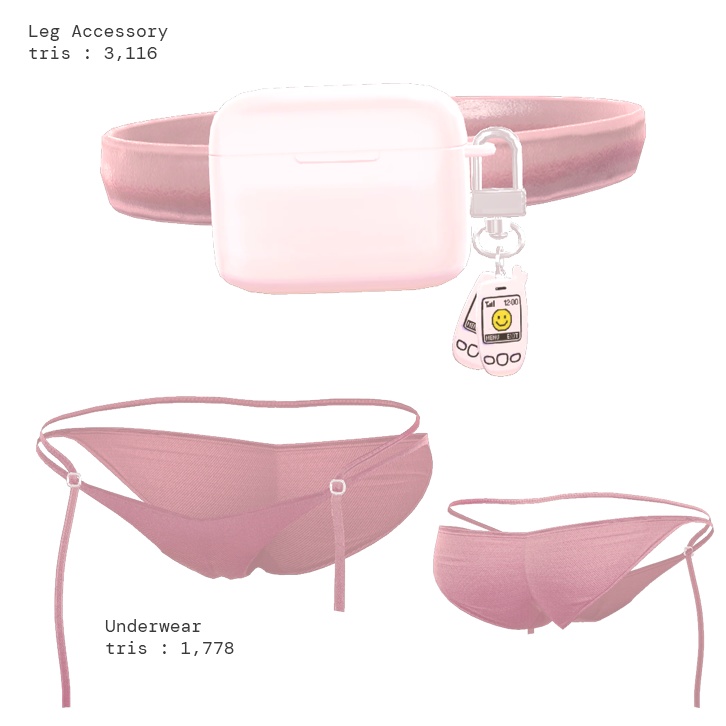 Devil Darling【6 Parts Clothing Set】_MOESMUS