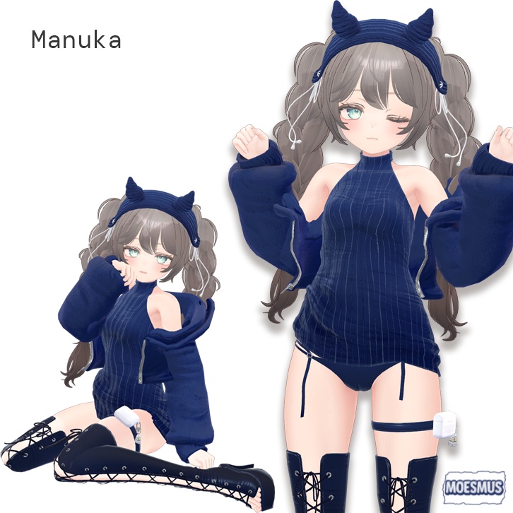 Devil Darling【6 Parts Clothing Set】_MOESMUS