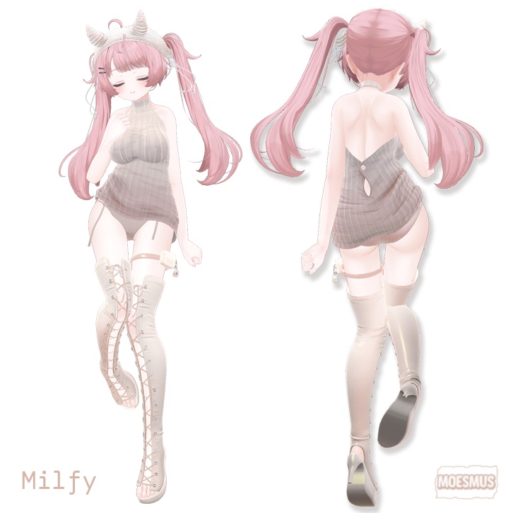 Devil Darling【6 Parts Clothing Set】_MOESMUS