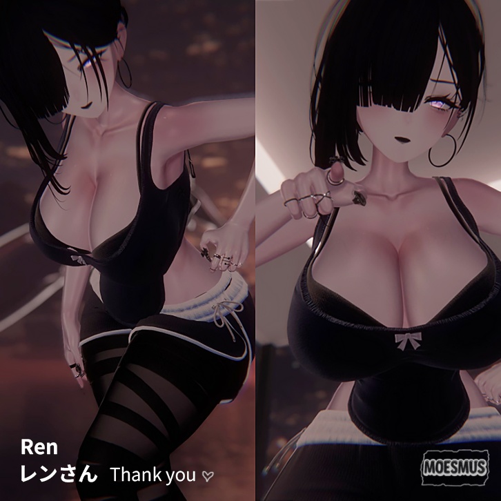 Sugar Lounge【3 Parts Clothing Set】