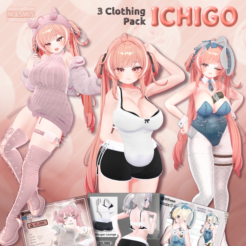Ichigo 3 Clothing Pack