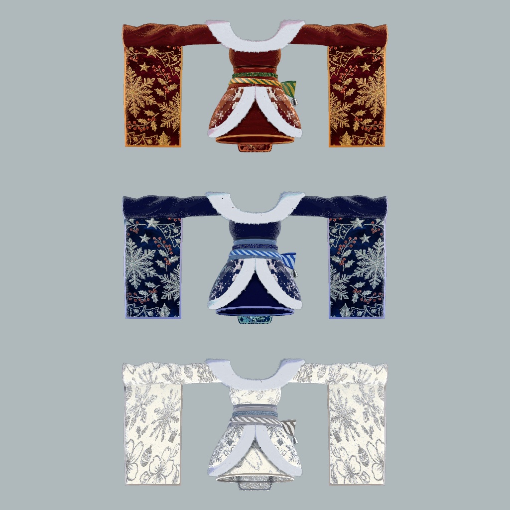 FrostMemory Winter Kimono็็ฉ Dress