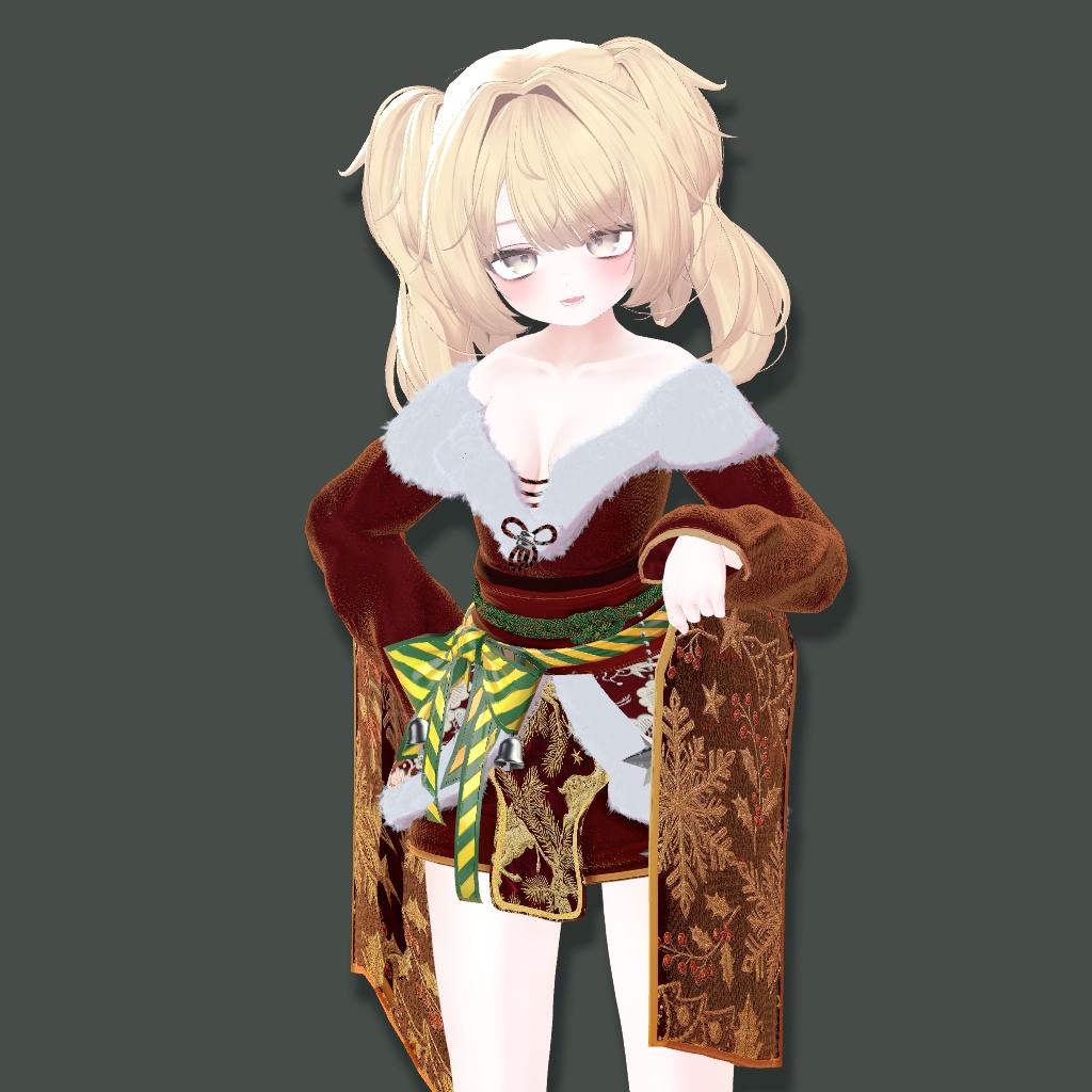 FrostMemory Winter Kimono็็ฉ Dress