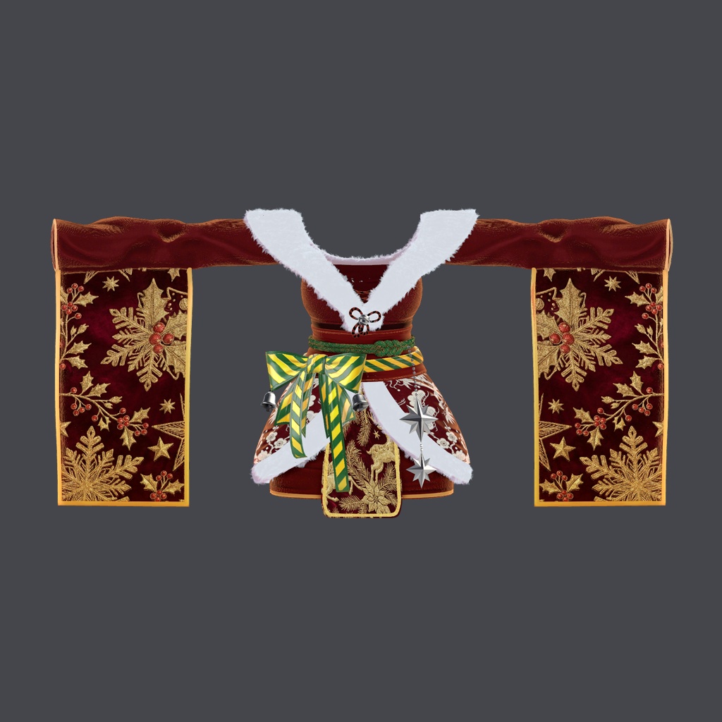 FrostMemory Winter Kimono็็ฉ Dress