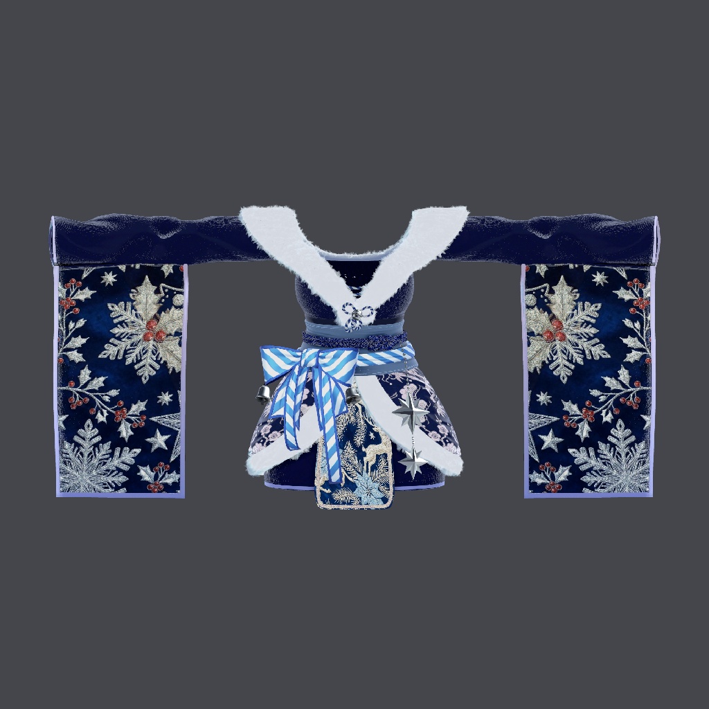 FrostMemory Winter Kimono็็ฉ Dress