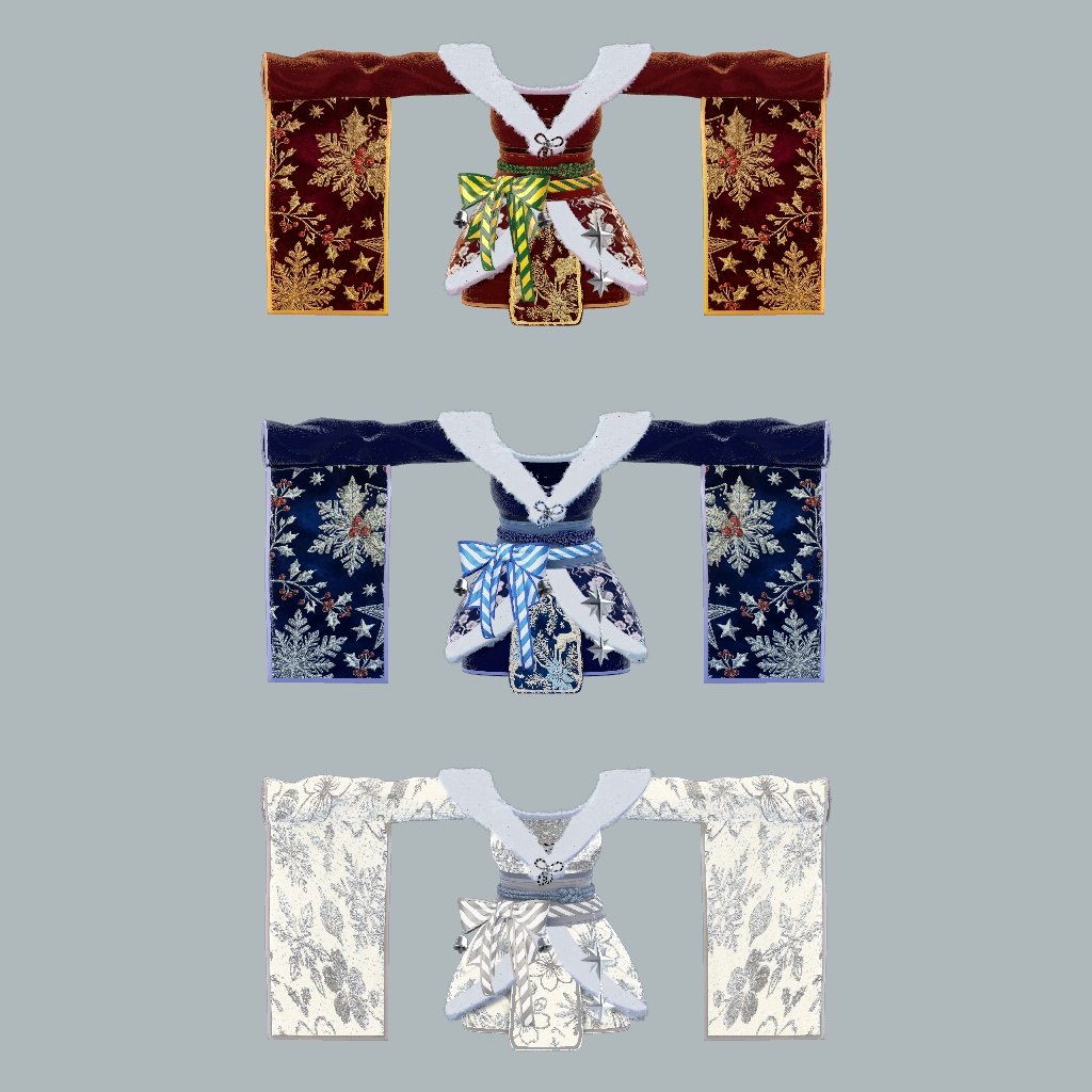 FrostMemory Winter Kimono็็ฉ Dress