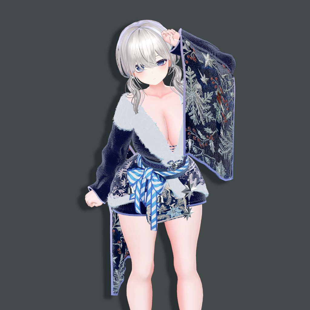 FrostMemory Winter Kimono็็ฉ Dress
