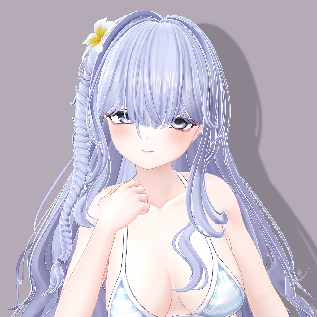 VRC Hair_ Summer Braid ( 12 Avatars )
