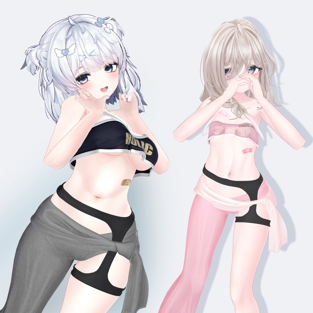 Summer Lounge VRC OUTFIT ( 14 Avatars )