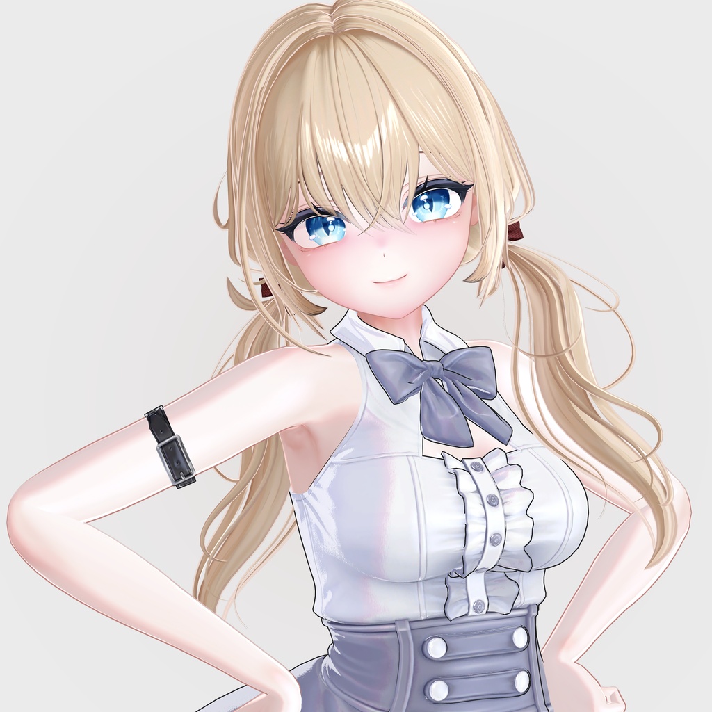 VRC Hair_ LowTwins ( 11 Avatars )