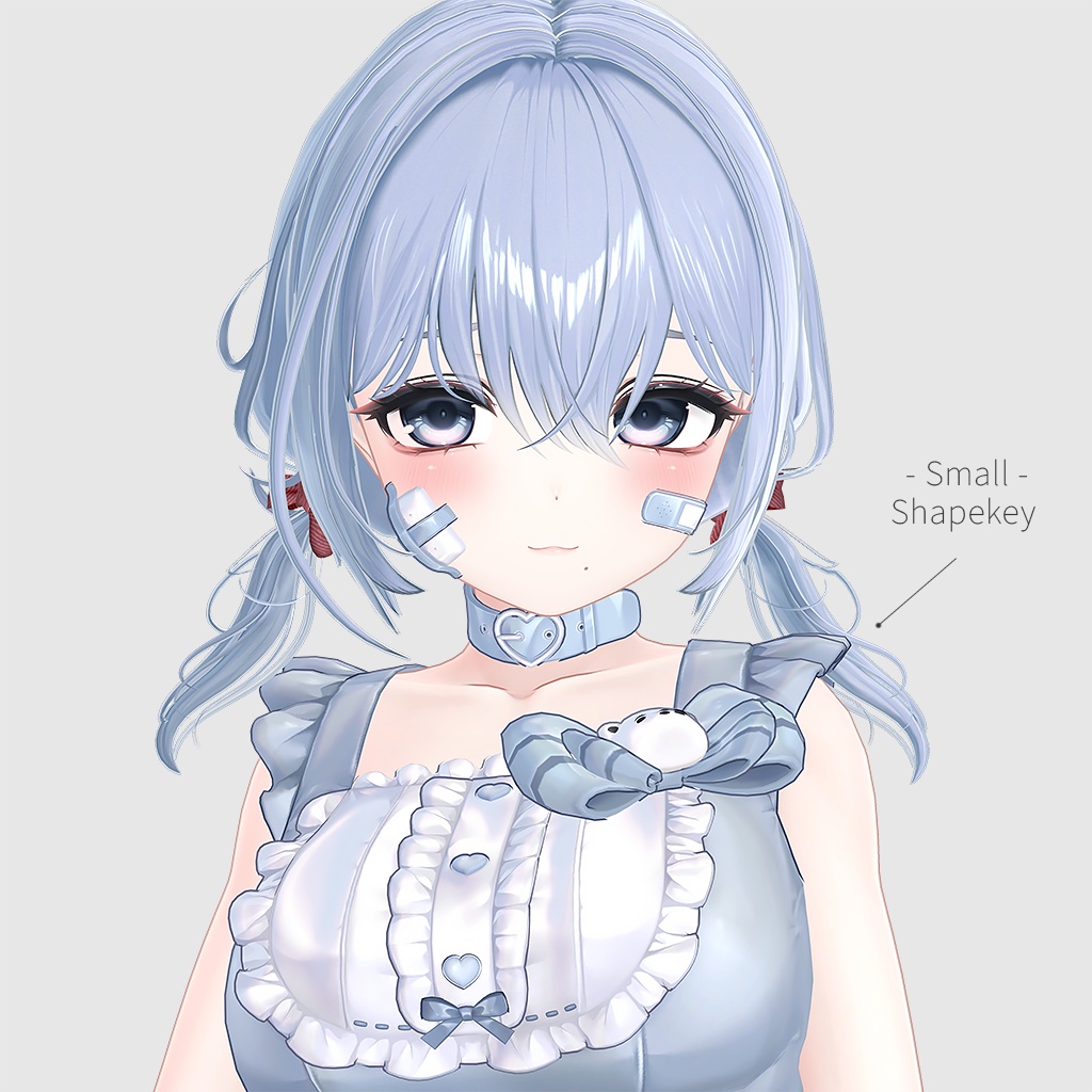 VRC Hair_ LowTwins ( 11 Avatars )