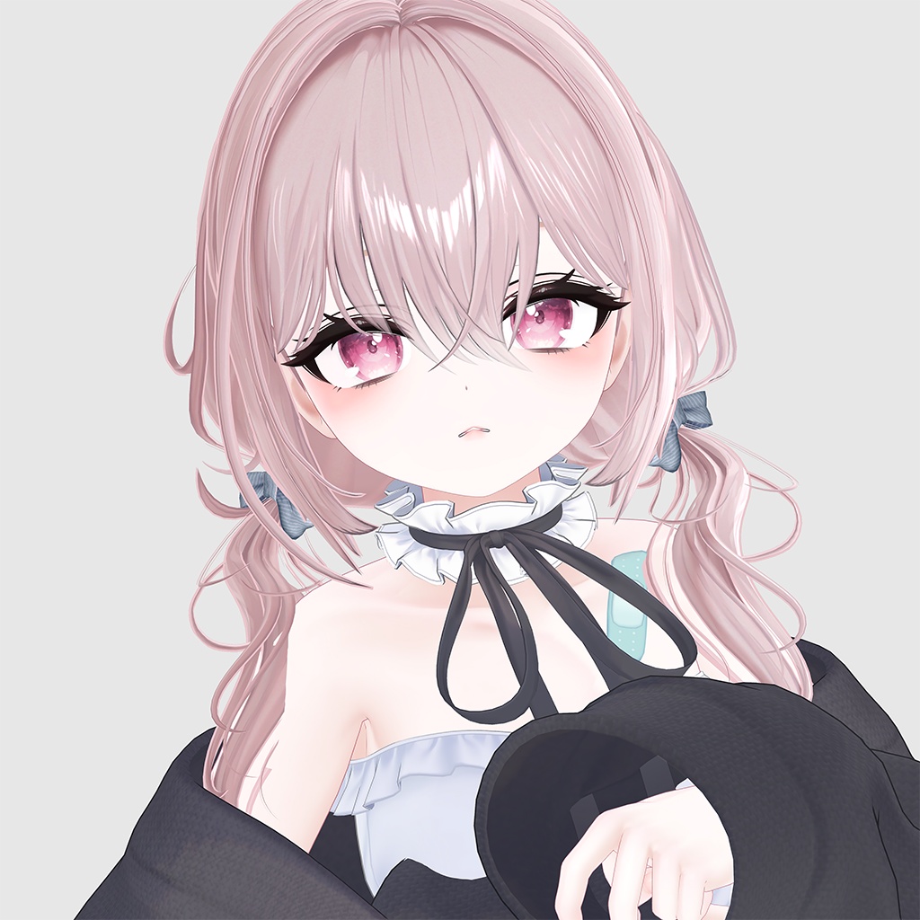 VRC Hair_ LowTwins ( 11 Avatars )