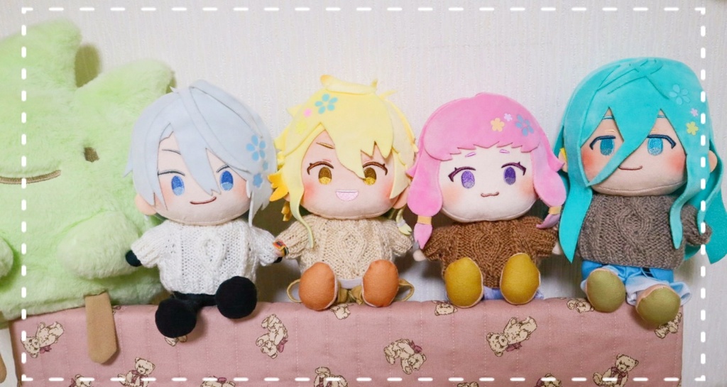 アラン模様のニットセーター