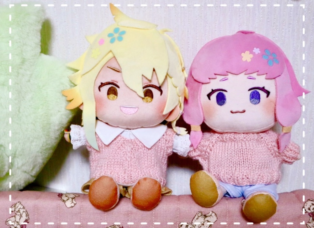 ︎✿桜色Vネックベスト︎✿