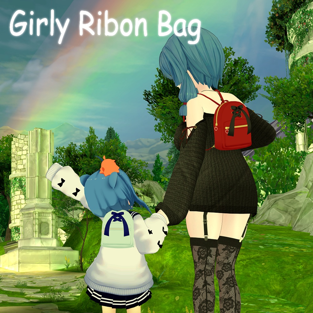 ガーリーリボンバッグ