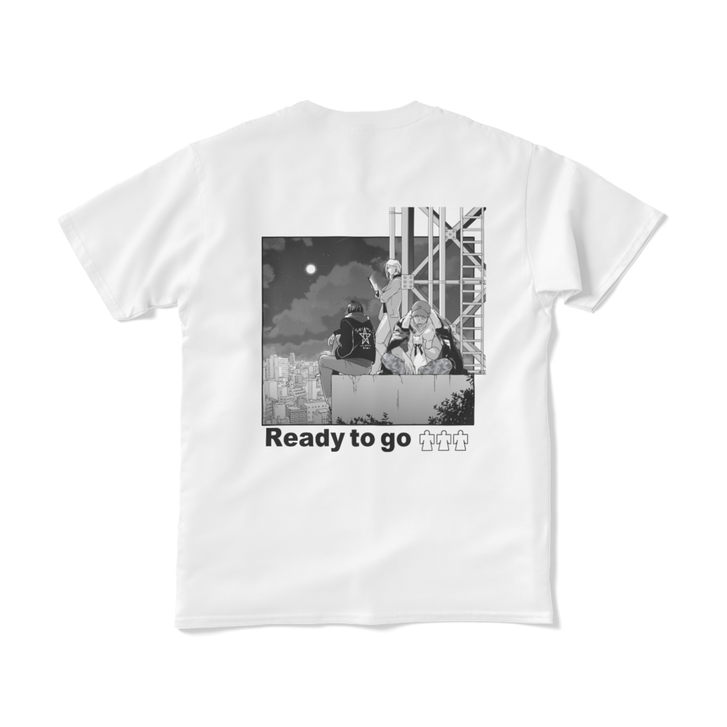 準備完了Tシャツ(短納期)