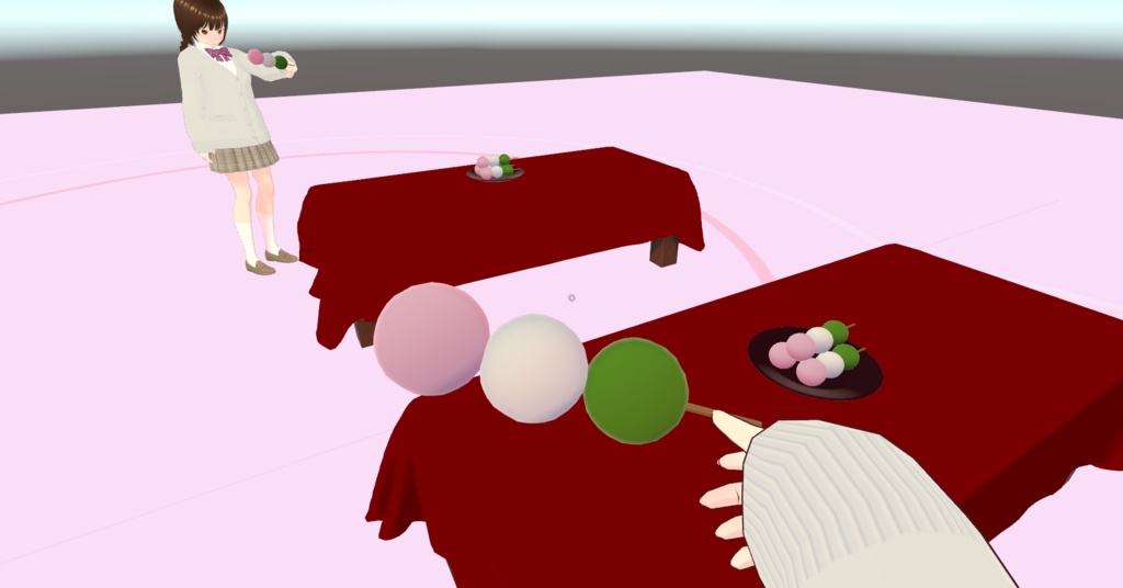 三色団子セット　Unity版 /Sanshoku Dango Set for Unity