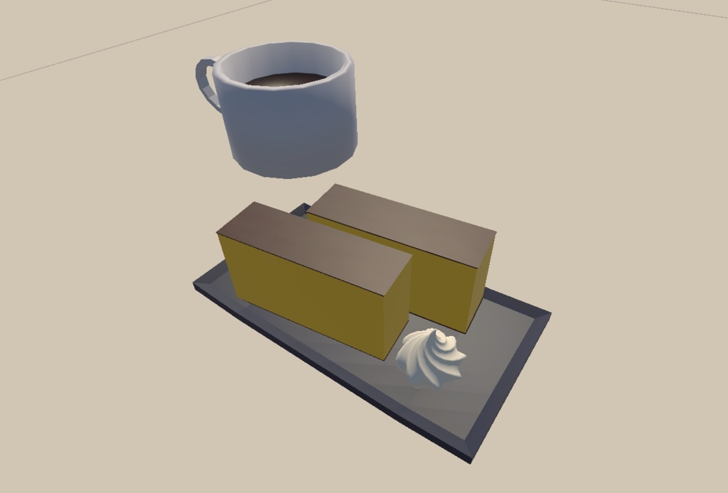 ローポリカステラセット Unity版 / Castella Set for Unity